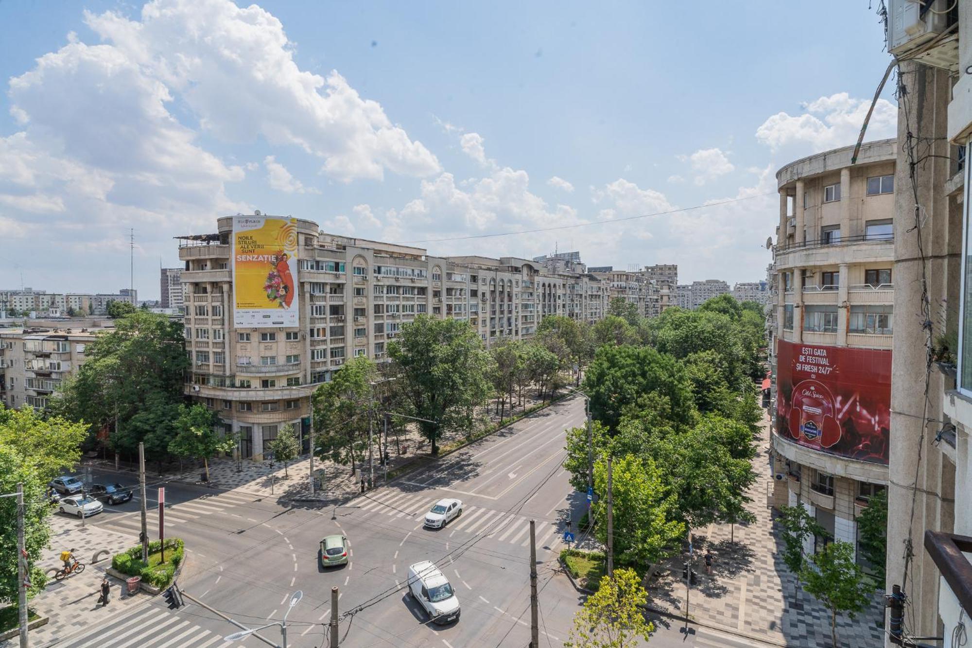 Luxury 2Br On Decebal Avenue Apartment Bukares Bagian luar foto