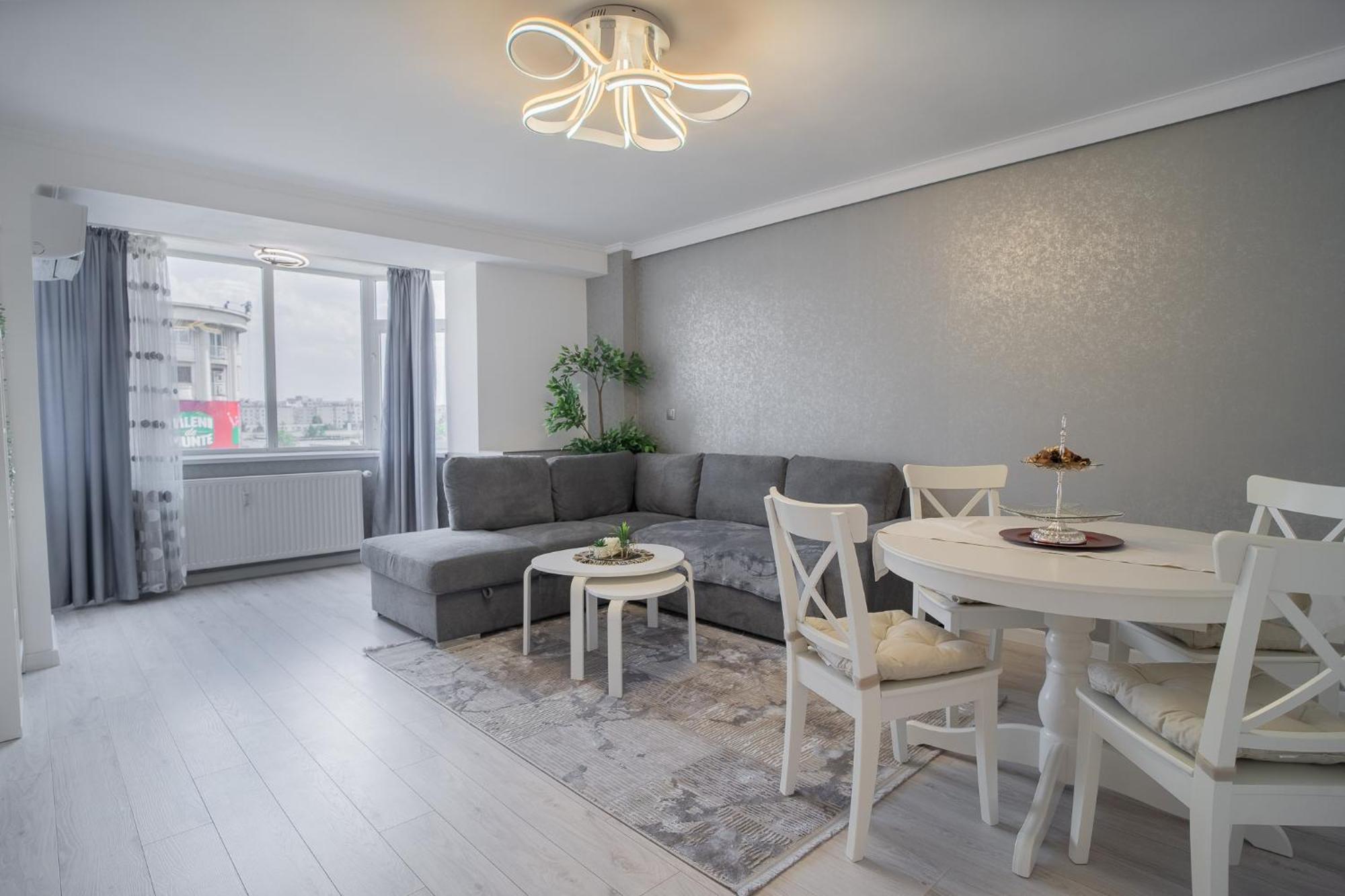Luxury 2Br On Decebal Avenue Apartment Bukares Bagian luar foto