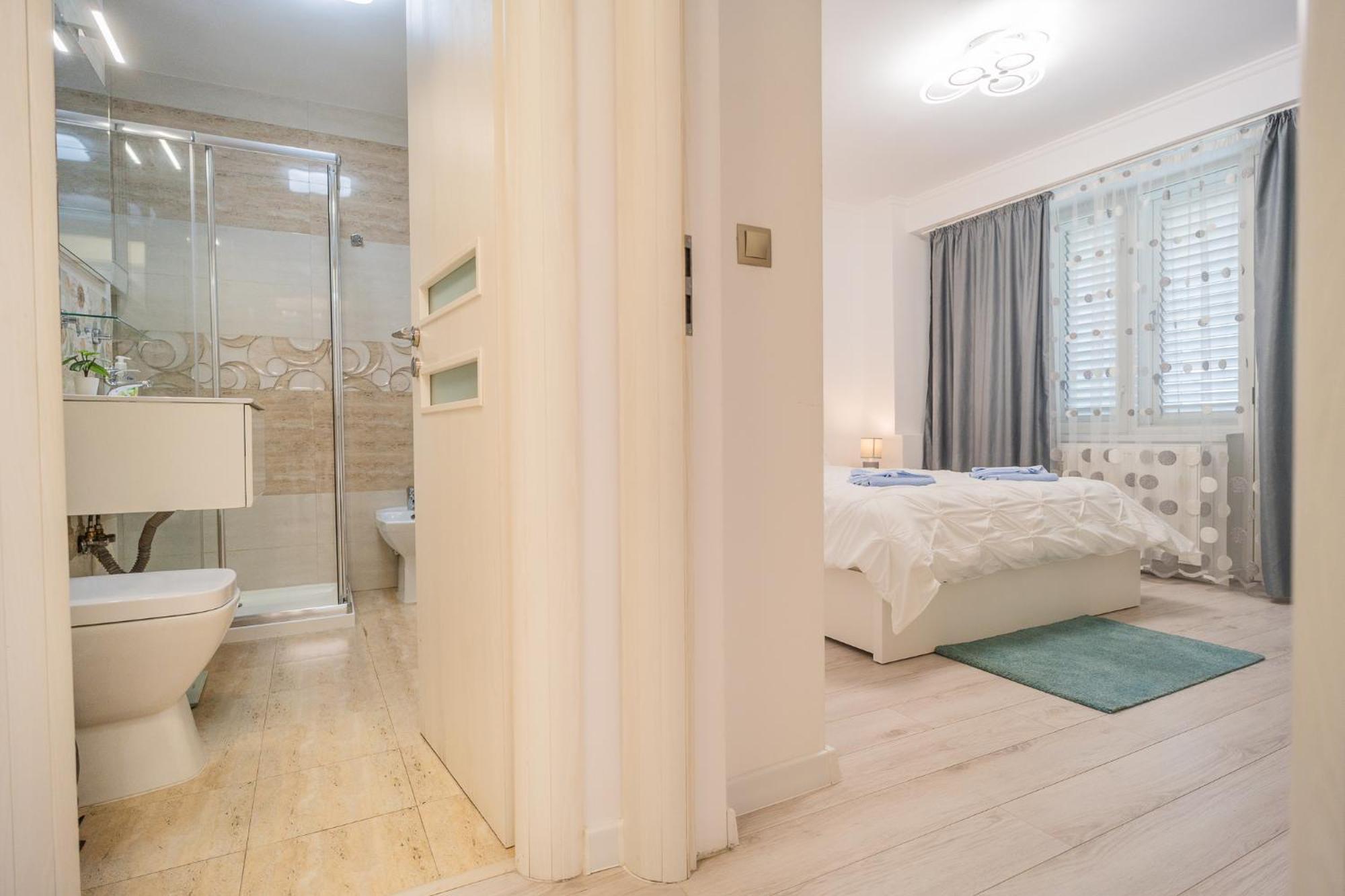Luxury 2Br On Decebal Avenue Apartment Bukares Bagian luar foto