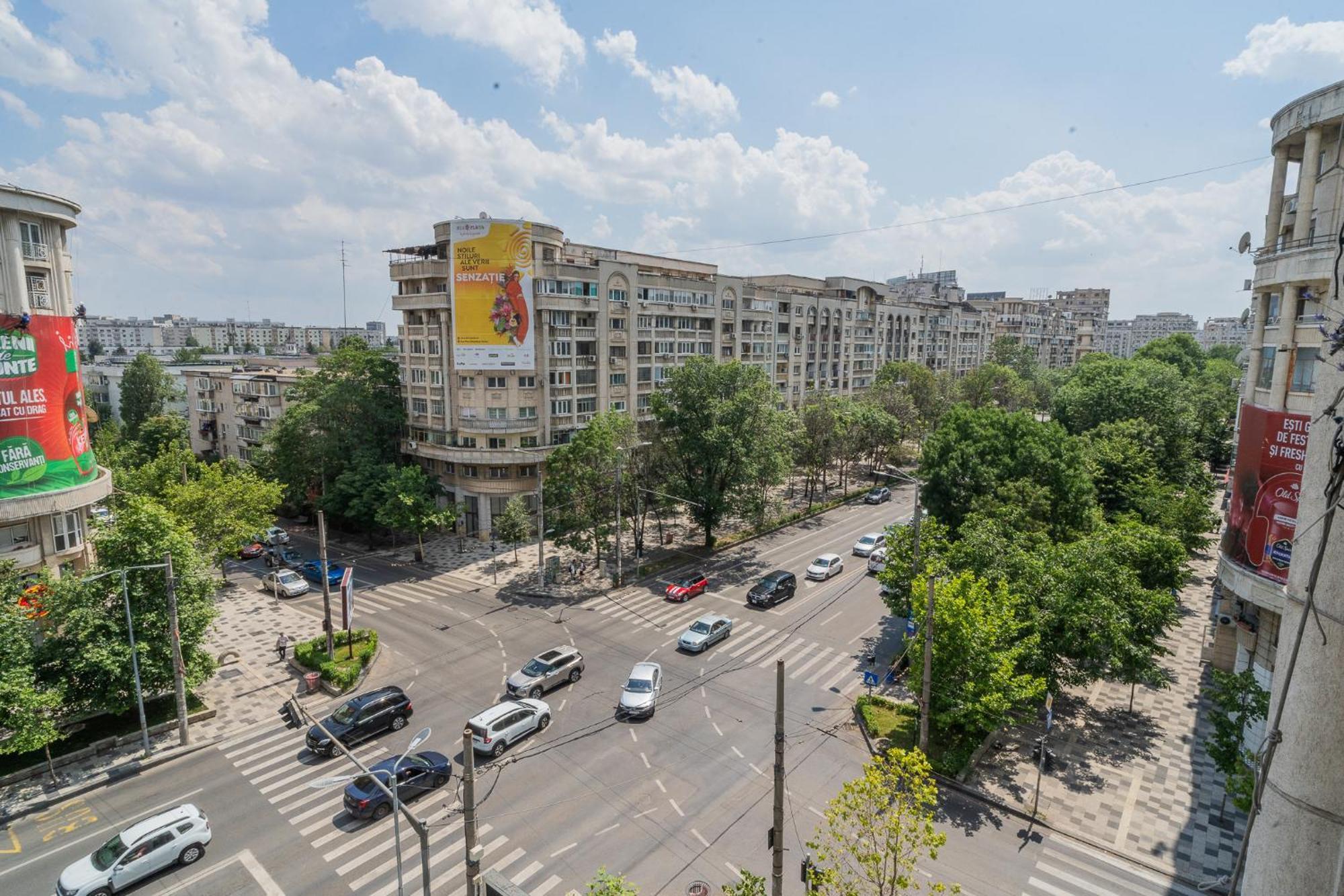 Luxury 2Br On Decebal Avenue Apartment Bukares Bagian luar foto